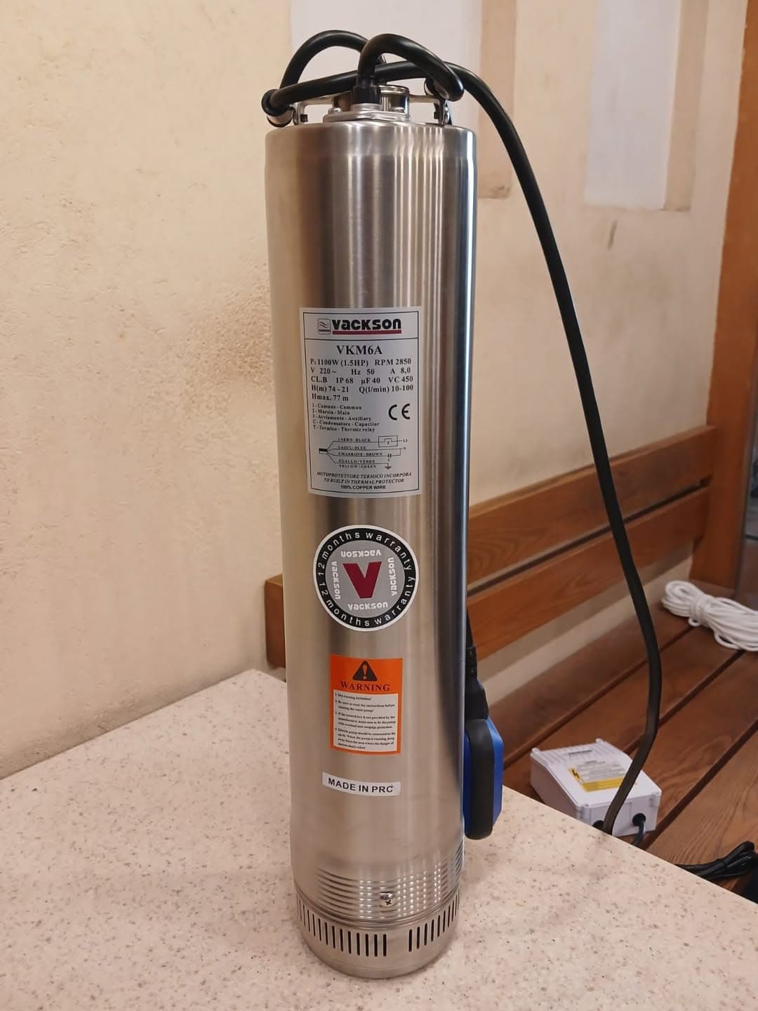 Submersible water pump Karachi — Pedrollo and Fountain brands